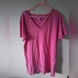 Nwot Victoria Secret Pink V-Neck Women's T-shirt Sleep Dress